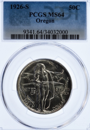 1926-S 50c Oregon Trail MS-64 PCGS