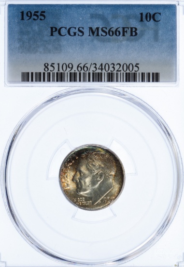 1955 10c MS-66FB PCGS