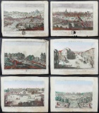 18th Century Tinted Folio Prints