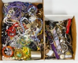 Costume Jewelry and Wrist Watch Assortment