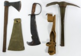 World War II Axe and Knife Assortment