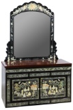 Asian Cabinet with Mirror