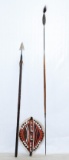 African Spear and Shield Assortment