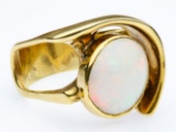 14k Gold and Opal Ring