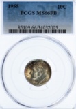 1955 10c MS-66FB PCGS