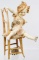 Unknown Artist (American, 20th Century) 'Little Girl' Cast Metal Statue