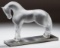 Lalique Crystal 'Siglavy' Horse Figurine