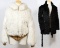 Fox Fur and Suede Bomber Jacket by Rhomberg's