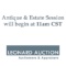 The Antique & Estate Session Begins at 11am CST