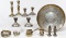 Sterling Silver Candlestick and Hollowware Assortment