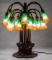 Tiffany Style Tulip Table Lamp