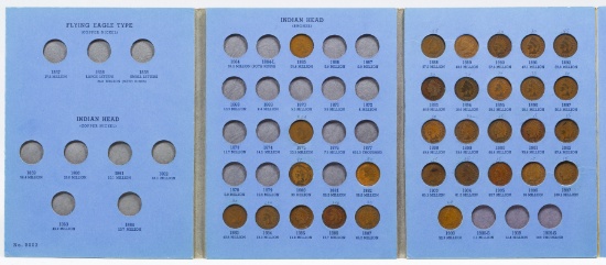 Indian Head 1c Partial Set