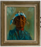 Ernesto Zepeda (American, 1943-2017) Oil on Canvas