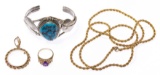 14k Gold and Silver Jewelry Assortment