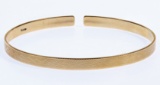 14k Gold Cuff Bracelet