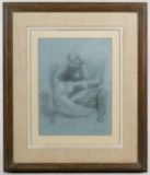 Unknown Artist (American, 20th Century) Pastel on Paper