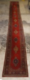 Persian Heriz Wool Runner Rug