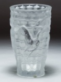 Lalique Crystal 'Grues' Vase