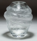 Lalique Crystal 'Marina' Vase