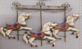 Curtis Jere (American, d.2008) 'Carousel' Wall Hanging