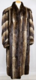 Pieced Beaver Fur Coat by Dion Furs