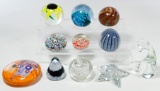 Glass Paperweight Assortment