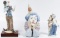 Lladro Clown Figurine Assortment