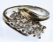 14k White Gold and Diamond Ring