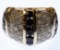 14k Gold, Black and White Diamond Ring