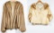 Mink and Shearling Fur Capes