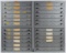 Busch Verascope Slides in Brumberger Cabinets