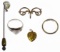 14k and 10k Gold Jewelry Assortment
