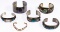 Native American Signed Sterling Silver Cuff Bracelets