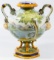 Ginori Italian Hand Painted Urn