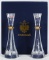 Faberge Crystal Candle Sticks