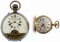 14k Gold and Sterling Silver (935) Pocket Watches