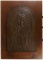 Boris Schatz (Israeli, 1867-1932) 'Kabbalat Shabbat / Blessing the Candles' Bronze Plaque