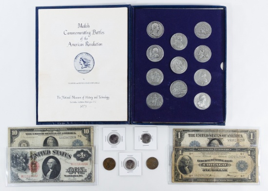 US Coin and Currency Assortment