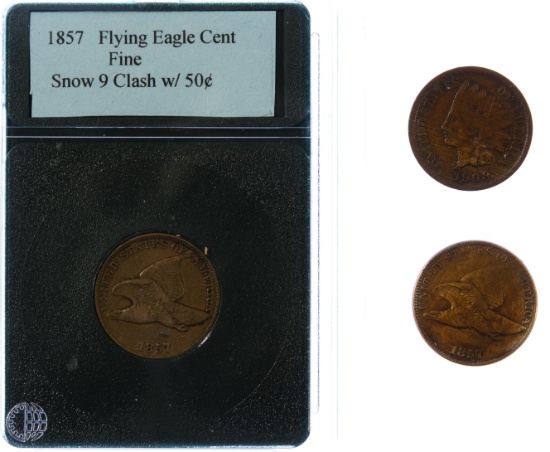 Flying Eagle and Indian Head 1c Assortment