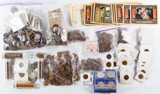 US and World Coin Assortment