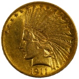 1911 $10 Gold AU