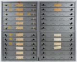Busch Verascope Slides in Brumberger Cabinets