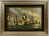 RJ Mitchell (20th Century) Oil on Canvas