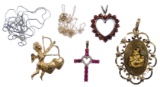 Gold and Sterling Silver Jewelry Assortment