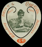 Coca-Cola Advertising Celluloid Book Mark