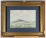 Frederick R Fitzgerald (British, 1897-1938) Watercolor on Paper