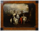Unknown Artist (European, 19th Century) Oil on Tin
