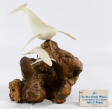 John L. Perry (American, 20th Century) 'The Humpback Whale' Sculpture