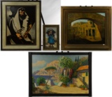 Signed Oil Painting Assortment