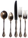 Alvin 'Chateau Rose' Sterling Silver Flatware Partial Service